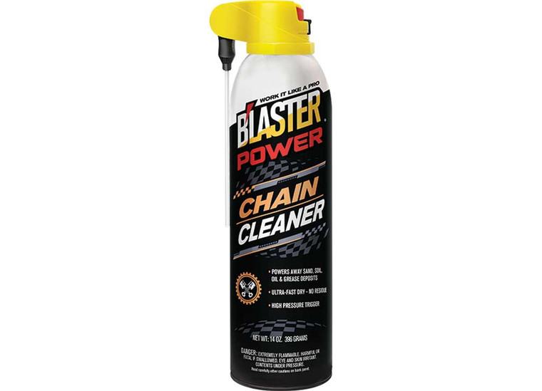 Blaster Corp - Powersports Chain Cleaner Ultra Fast Drying 14 Oz Aerosol Can - 20-CC-PWR-DS