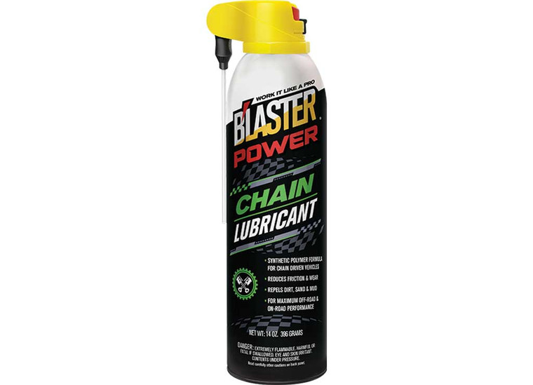 Blaster Corp - Powersports Chain Lubricant Synthetic Polymer 14 Oz Aerosol Can - 20-CL-PWR-DS