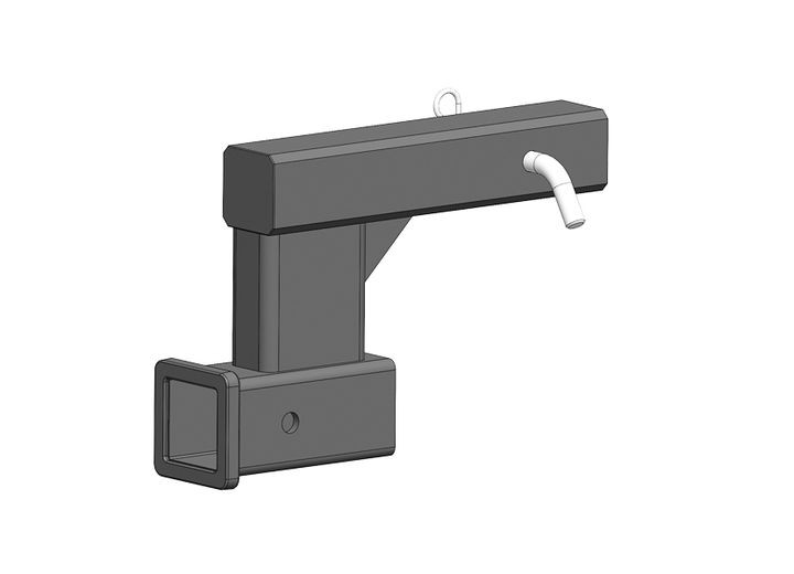 Blue Ox - Kit 21/2 X 7 Drop Receiver 12.5k - BX88376