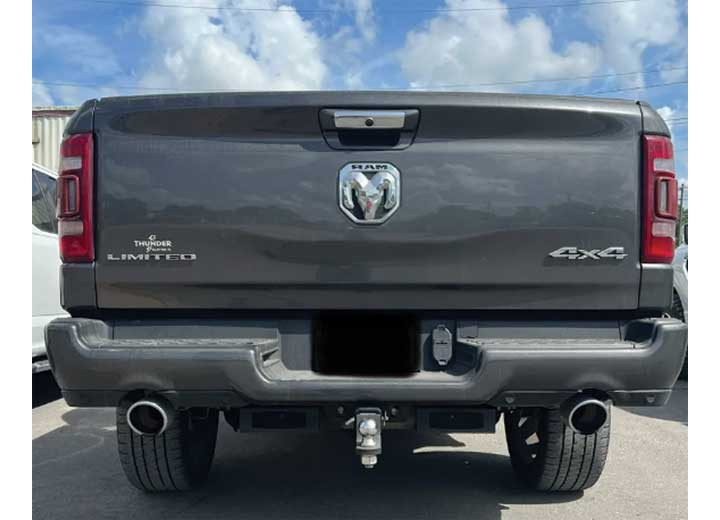 BMC Lights - 1923 Ram 1500 6in Midnight Edition Hitch Bar Flood W/standard Endcap - 201-202-RAM-2504-STD