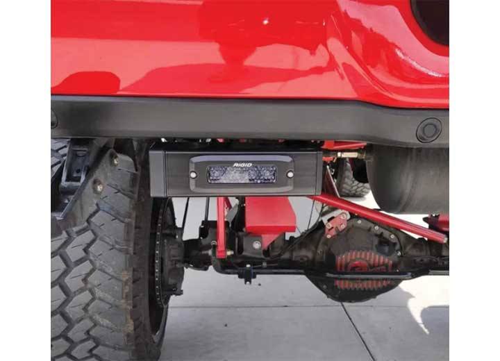 BMC Lights - 1922 Ram 2500 Hitch Bar Rigid Srq Midnight Main Standard End Cap - RAM-250-HB-RGD-STD