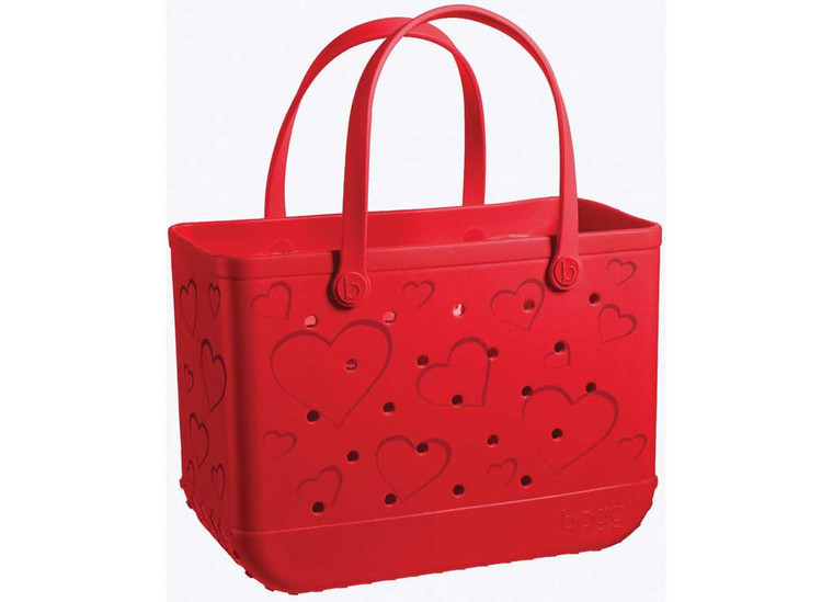 Bogg Bag - Original Boggs  Tonal Handbagconversation Hearts Bright Red - OB02-CHR02-OS