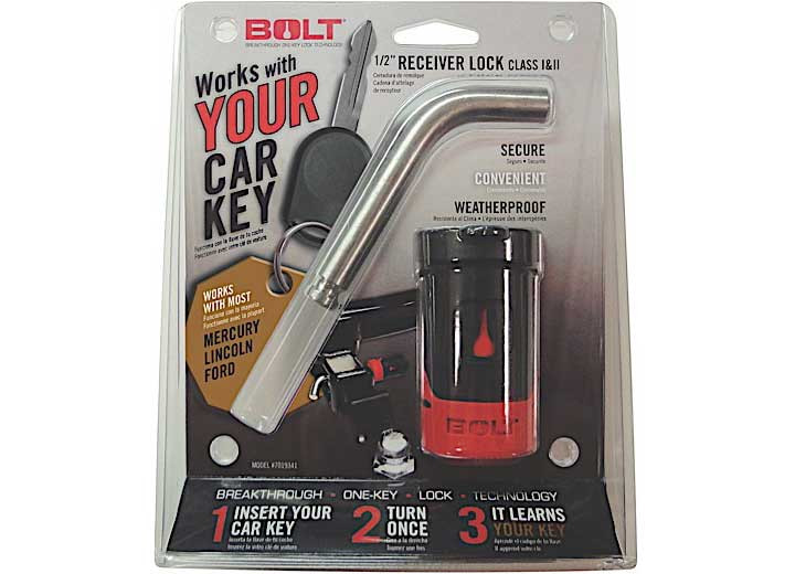 Bolt Lock - (clamshell)9614 F150/9615 F250/f350 1/2in Class I/ii Receiver Lock - 7019343