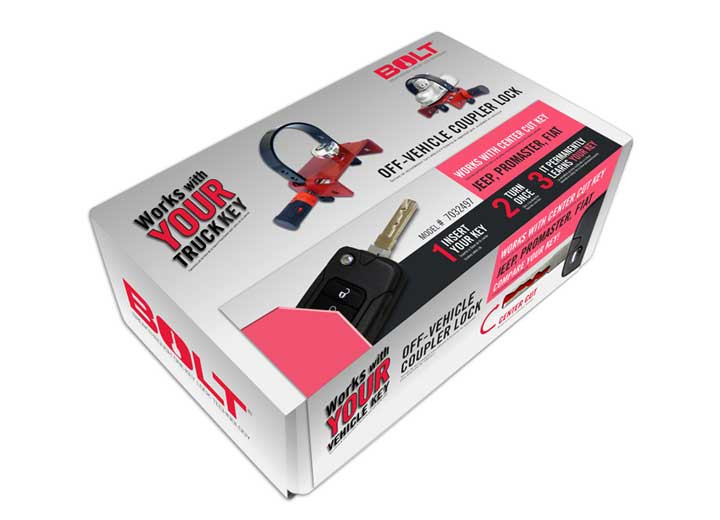 Bolt Lock - All Jeep Center Cut Includes Jl Offvehicle Coupler Lock - 7032497