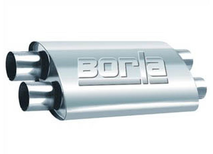 Borla Exhaust - 2.5in 19x4x9.5 Dual/dual  Muffler - 400286