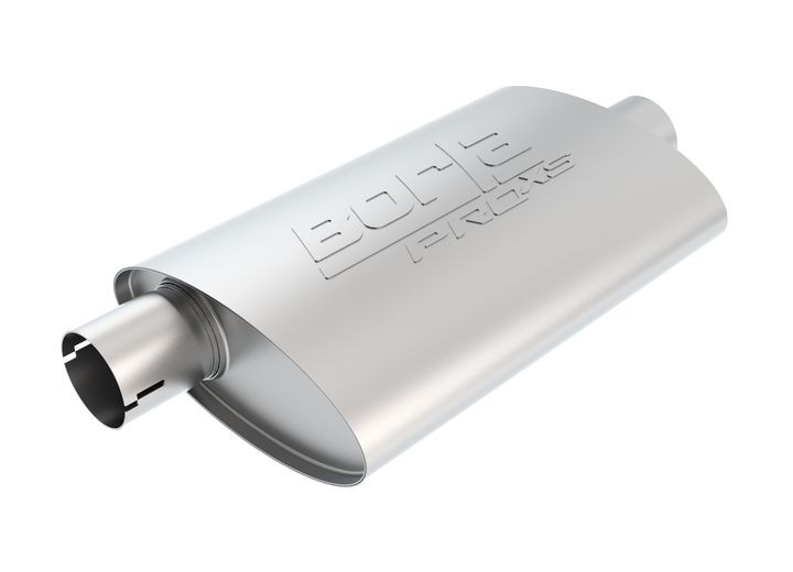 Borla Exhaust - 3in 14x4x9.5 Offset/center Notched Muffler - 400482