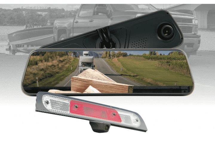 Brandmotion - 11c Ram 3500/1124 Ram 2500/0910 1500/19 Classic  Fullvue Mirror Vision System - FVMR-1170