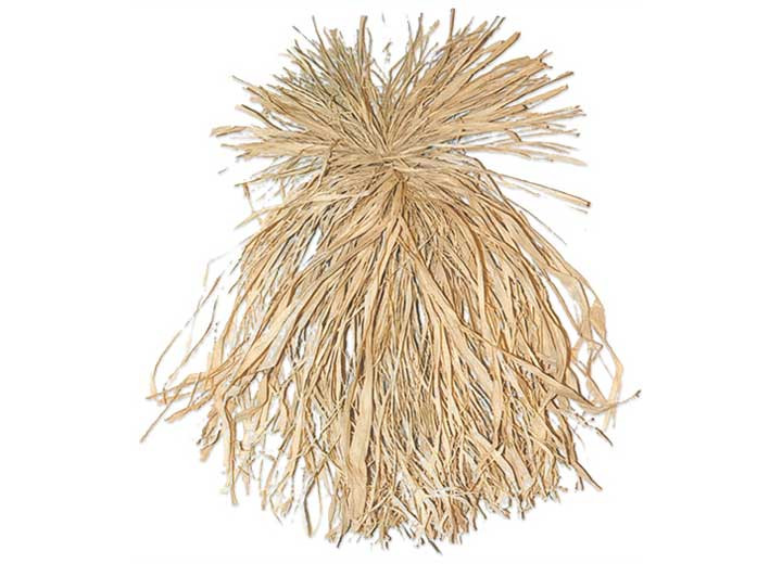 Beavertail Boats and Decoys - Ghillie Grass Natural  All Natural Raffia Grass Bundle - 400159
