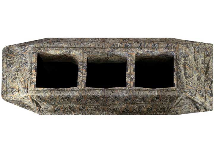 Beavertail Boats and Decoys - 1400 Boat Blind Blind Spot Timber (fits 14ft  15ft Boats Up To 59in Beam) - 401327