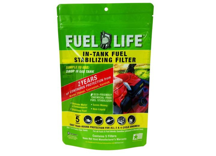 B3C Fuel Solutions - Fuel Life Intank Stabilizing Filter 18gram 5 Pack - 6-022-8
