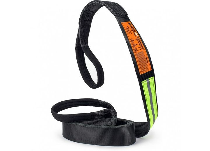 Bubba Rope - 3inx20ft Black Op Tow Strap47000lb - 17600BOP2