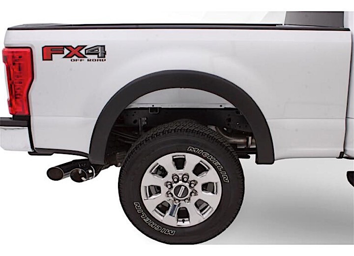 Bushwacker - 17c F250/350 Super Duty Fender Flares Oe Style 2pc Rear Black - 20108-02