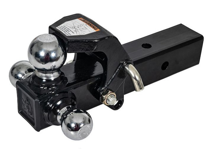 Buyers - Triball Hitch With Pintle Hook And Chrome Towing Balls 21/2 In Reciever - 1802280