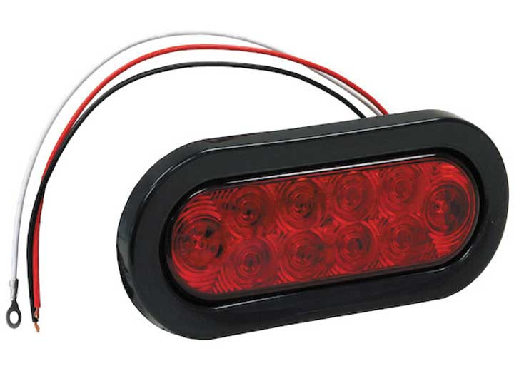Buyers - Light6.5in Ovalstop/turn/tail10 Led - 5626510