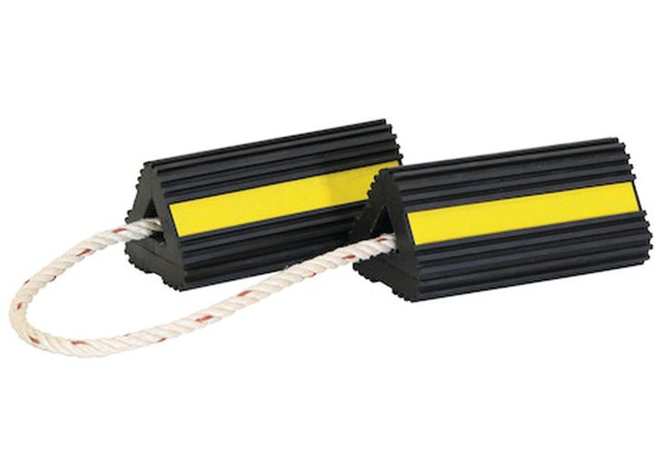 Buyers - Wheel Chock W/ropepr 4x4x8 - WC24483