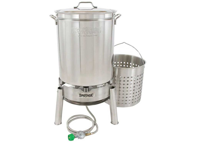 Bayou Classic - 62qt Stainless Steam/boil Cooker Kit - KDS-160