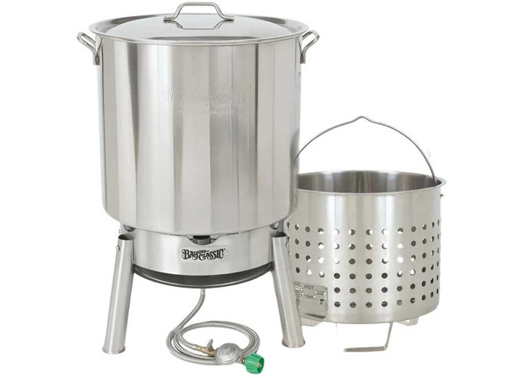 Bayou Classic - 82qt Stainless Steam/boil Cooker Kit - KDS-982