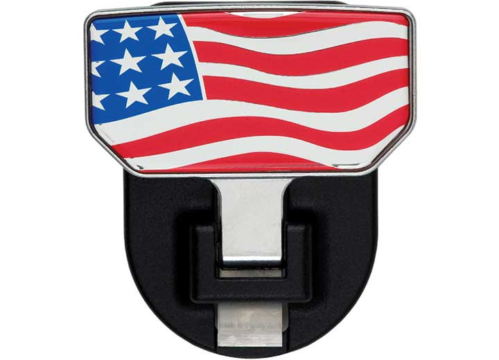 Carr - Hd Universal Hitch Step American Flag - 183032