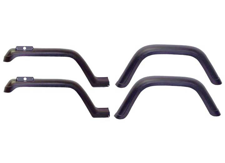 Crown Automotive - Wrangler Fender Flare Kit (4 Piece Kit) - 5AHK