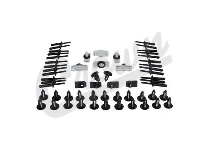 Crown Automotive - Fender Flare Hardware Kit For 20072018 Jeep Jk Wrangler - 5KHK
