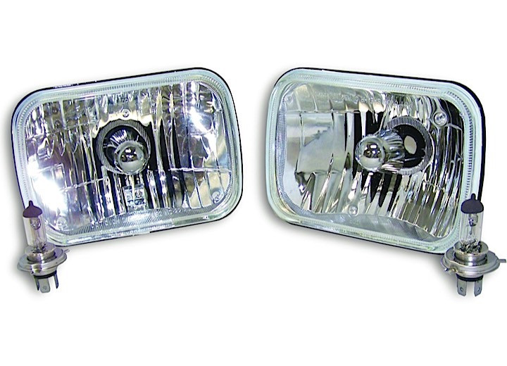 Crown Automotive - 8795 Yj/8401 Xj/8692 Mj Comanche/7991 Sj Jseries Clear Headlight Convrsn K Drive/pass - RT28005