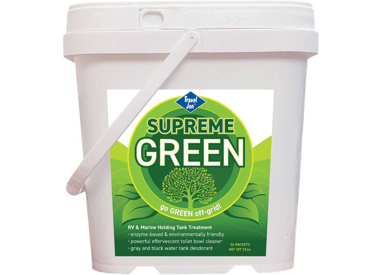 Century Chemical - Supreme Green Enzyme Based Rv Holding Tank Deodorant 36ct Pail - 20069-CS