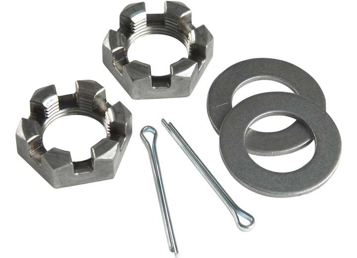 C.E. Smith - Pkg Spindle Nut  1in W/washers & Cotter Pins - 11065A