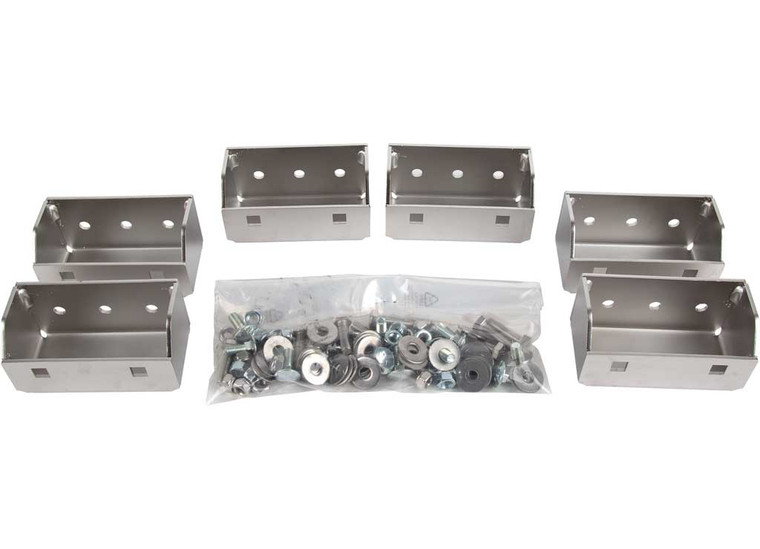 Cargo Ease - Universal Mounting Brackets Kit For Box Trucks/service/utility Body/trailers - 2014-377