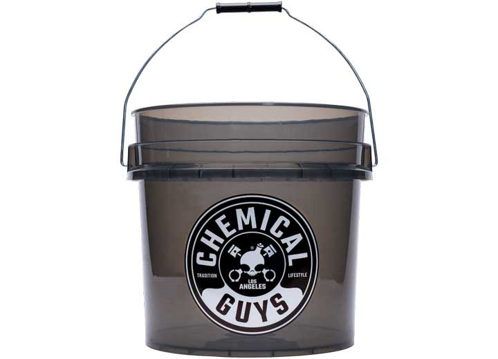Chemical Guys - Chemical Guys Heavy Duty Detailing Bucket Smoked Black (4.5 Gal) (cs: 12) - ACC108
