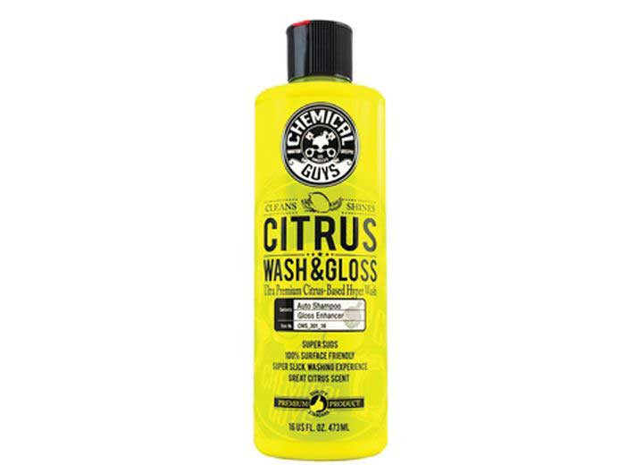 Chemical Guys - Citrus Wash & Gloss Concentrated Car Wash (16 Oz) - CWS_301_16