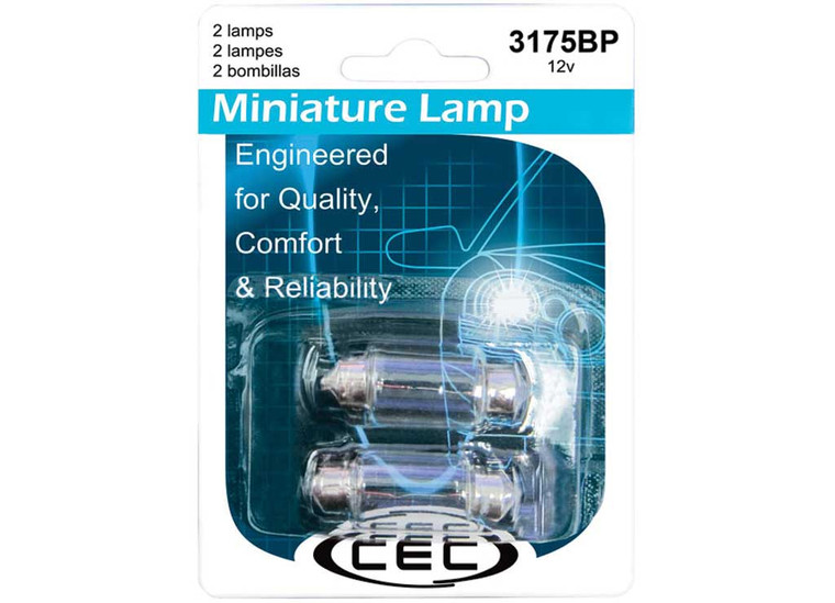 Cec - Bulb  2/card #3175bp - 3175BP