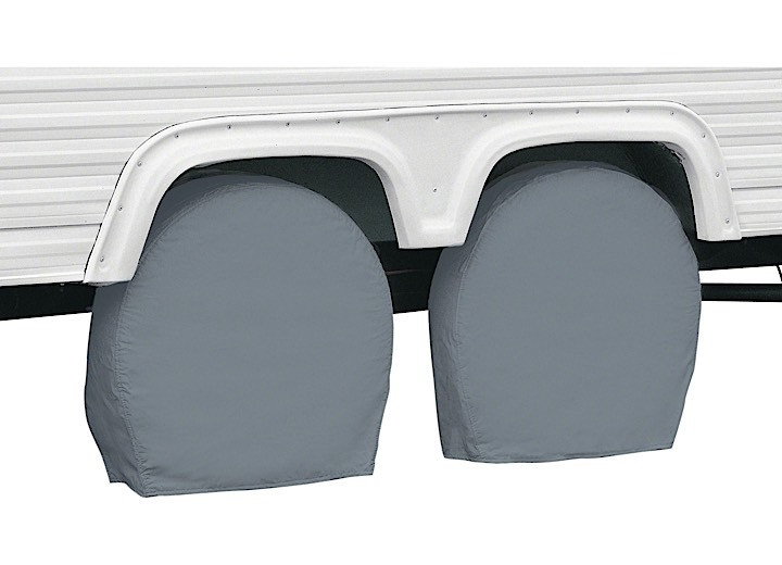 Classic Accessories - Rv Wheel Covers Grey Mdl 2  2cs - 80-083-151001-00