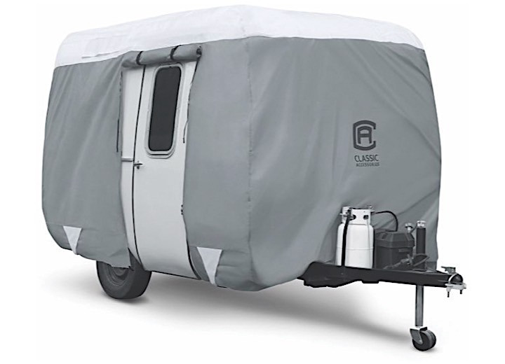 Classic Accessories - Polypro 3 Molded Fiberglass Travel Trailer Cover 12ft1in  14ft - 80-295-153101-RT