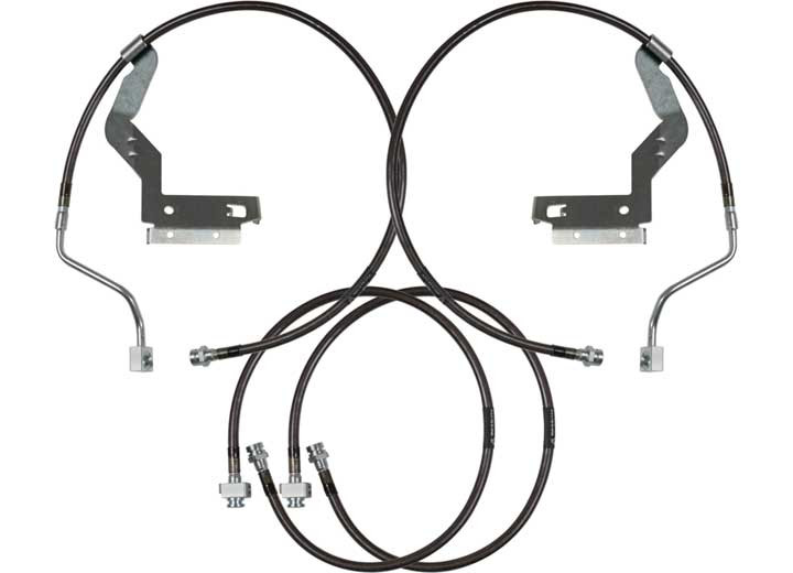 Carli Suspension - 23c F250/350 4x4 Ss Extended Brake Lines  5.5in Lift - CS-FORDBBL-55-23