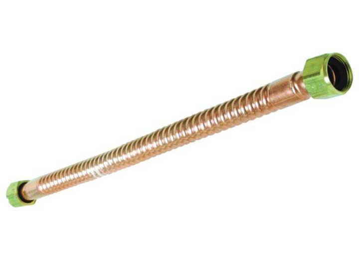 Camco - Water Connector 18in X 3/4 In X 3/4in Fip Flex Copper Llc - 10063