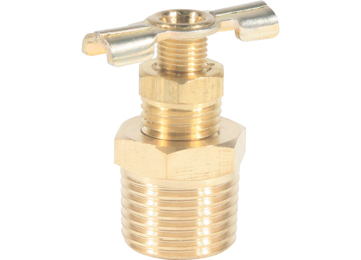 Camco - Water Heater Brass Drain Valve 1/2in - 11703