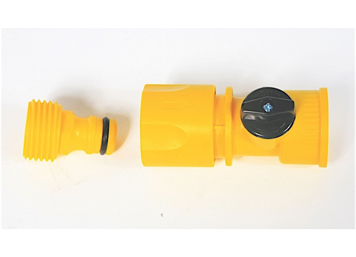 Camco - Quick Hose Connect W/shut Off - 20103