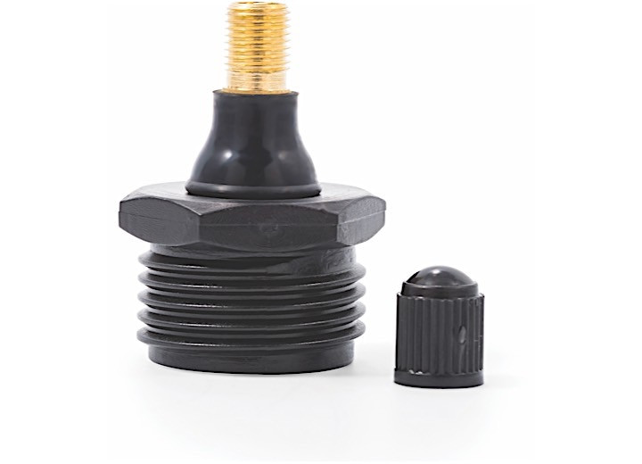 Camco - Blow Out Plug  Black Plastic W/ Valve (eng/fr) - 36133