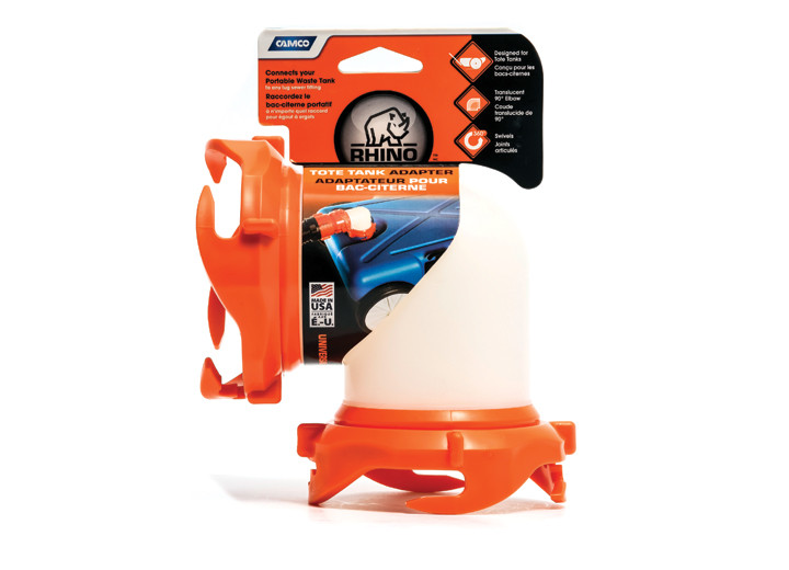 Camco - Tote Tank Adapter 90 Degree - 39485