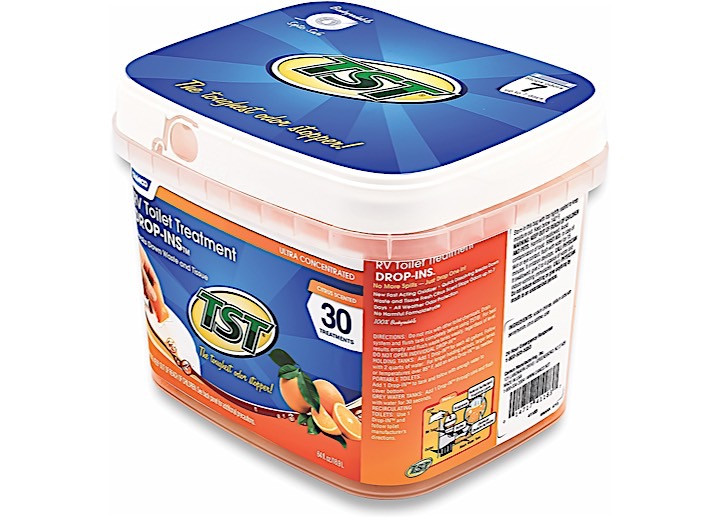Camco - Tst Orange Dropins 30/bucket Bilingual - 41182