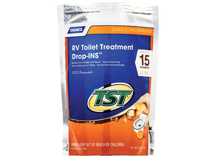 Camco - Tst Orange Dropins Toilet Treatment 15/bag - 41189