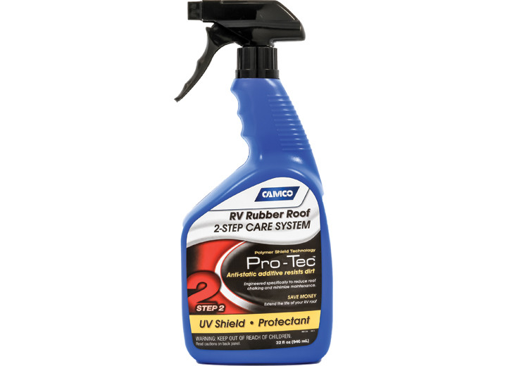 Camco - Protec Rubber Roof Protectant Prostrength 32 Oz Spray - 41443