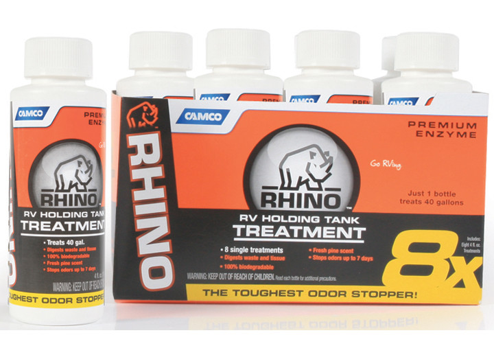 Camco - Rhinoflex Toilet Chemical Singles 84 Oz. Bottles - 41511