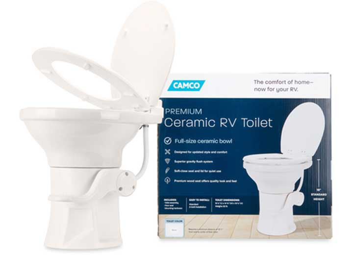 Camco - Gravity Toilet Bone - 41715