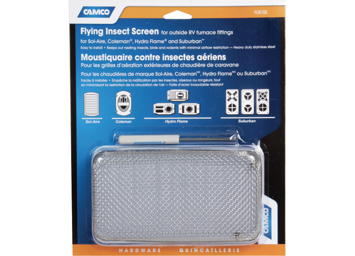 Camco - Flying Insect Screenfur100 Colmasubsolairehydr Blister - 42140