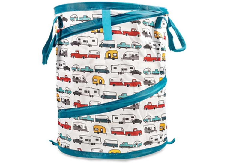 Camco - Life Is Better At The Campsite Popup Utility Container 15in X 18in - 42989