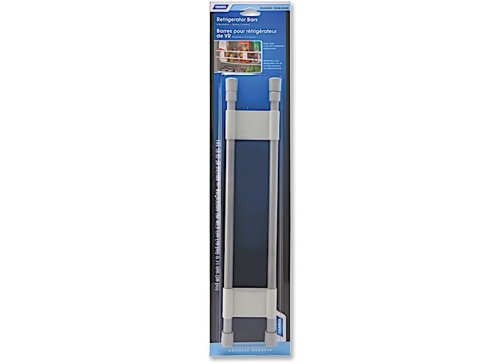 Camco - Bar  Refrigerator Double  16in To 28in Gray (e/f) - 44075