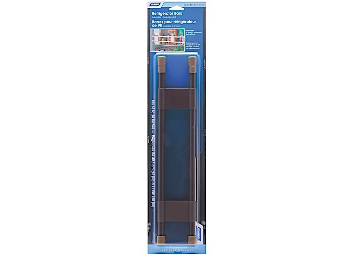 Camco - Bar  Refrigerator Double  16in To 28in Brown (e/f) - 44077