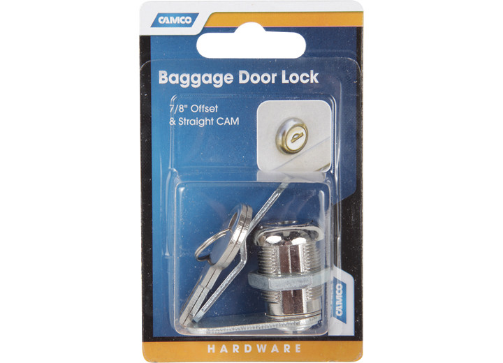 Camco - Cam Lock 7/8in Baggage Lock - 44353