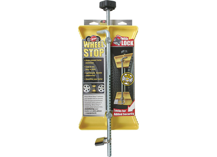 Camco - Wheel Stop W/locking Feature - 44642